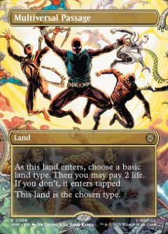 Multiversal Passage Marvel's Spider-Man Scene Card